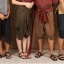 ผ้าโจงกระเบน สีดำ