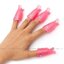 ที่หนีบเล็บมือ เล็บเท้า ตัวหนีบถอดสีเจล (สีชมพู)