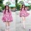 เสื้อ #สาวอวบ ซีทรู คอวี แขนระบาย TW5423