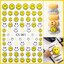 สติ๊กเกอร์สไมล์ (Smile) ติดเล็บ สติ๊กเกอร์หน้ายิ้ม แผ่นละ19บาท
