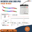 ไฟพิกเซล ไฟเส้น แถบริบบิ้นไฟ ไฟกระพริบ 5V WS2812B 5050 SMD IP65 144/M 1M LED Pixel Strip Light Ribbon RGB Full-Color