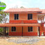5-040 บ้านน็อคดาวน์ หลังใหญ่ ทรงจั่วมุกซ้อนสีส้ม