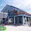5-046 - บ้านน็อคดาวน์สองชั้นสีฟ้า - หลังใหญ่ - ทรงจั่วมุกซ้อน