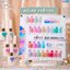 MIlan เซตสีเจลทาเล็บประกายเพชร 24สี 15ML เจลทาเล็บกลิตเตอร์ เงาวาว หรูหรา