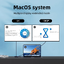Macbook ชิป M1 ต่อออกสองจอได้ MacBook Pro Air M1 Macmini M1 Docking Station, Hagibis Dual Monitor