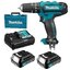 MAKITA HP333DWYE ชุดสว่านกระแทกไร้สาย 12V Max มากีต้า (ชุด)