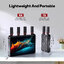 ออกใบกำกับภาษีได้ VRRiiS WL083 Pro Set ตัวส่ง ตัวรับ อะแดปเตอร์รับส่งสัญญาณวิดีโอ HDMI ไร้สาย ระยะไกล สูงสุด400ม. ตัวรับมีจอLCD เพิ่มตัวรับได้สูงสุด 5จุด เพิ่มแบตได้