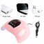 เครื่องอบเล็บเจล UV/LED 54w ใช้กับพาวเวอร์แบงค์ได้ ขนาดเล็ก รุ่นราคาประหยัด