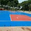 พื้นสนามกีฬา ยางสังเคราะห์ ลู่วิ่งระบบ Spraying system หนา15mm