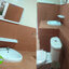 5-040 บ้านน็อคดาวน์ หลังใหญ่ ทรงจั่วมุกซ้อนสีส้ม