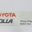 หนังสือ วงจรไฟฟ้า (wiring diagram) รถยนต์ TOYOTA COROLLA เครื่องยนต์ 4E-FE 97~ (JP)