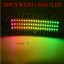 WS2811 5050 3 LED 12V กันน้ำไฟ LED โมดูล RGB ฟูลคัลเลอร์ 20PCS แผงสีขาว
