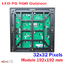 LED P6 RGB Full Color โมดูลสีเต็ม จอแสดงผล LED 32x32 Pixel จอแสดงผล P6 แผ่นขนาด 192x192mm
