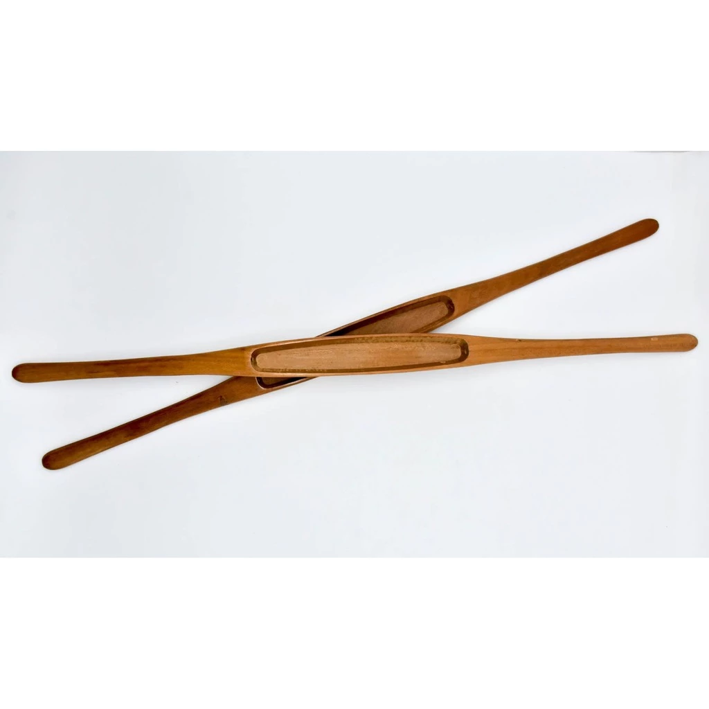 กระสวยไม้กี่มือ#100 1 ช่อง กี่ทอผ้า กระสวยโบราณ กระสวย กระสวยไม้ อุปกรณ์ทอผ้า รหัส 76-2-091667133