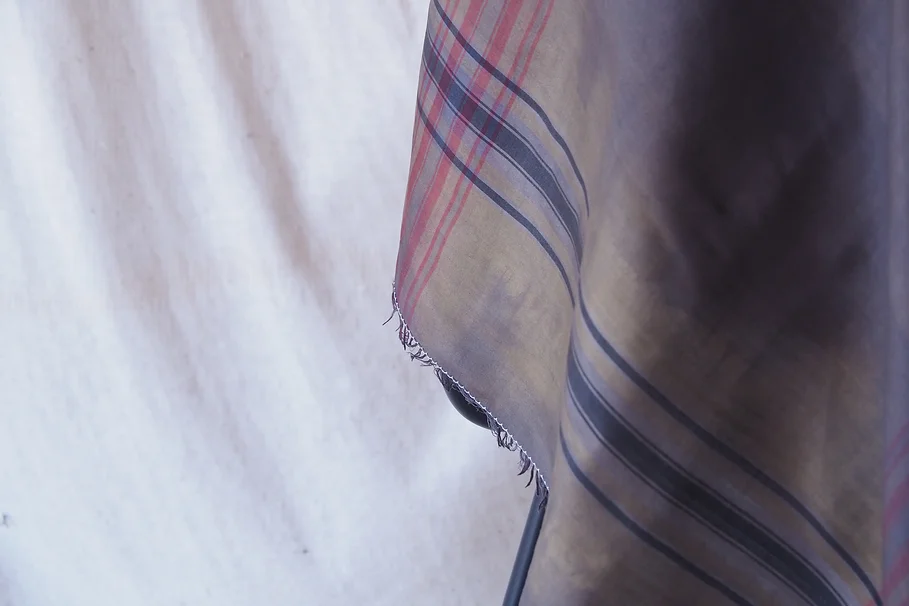 ผ้าพันคอผืนสี่เหลี่ยม ขนาด 65x65ซม. สีเทาอมเขียว รหัส ZTG-CT-102695