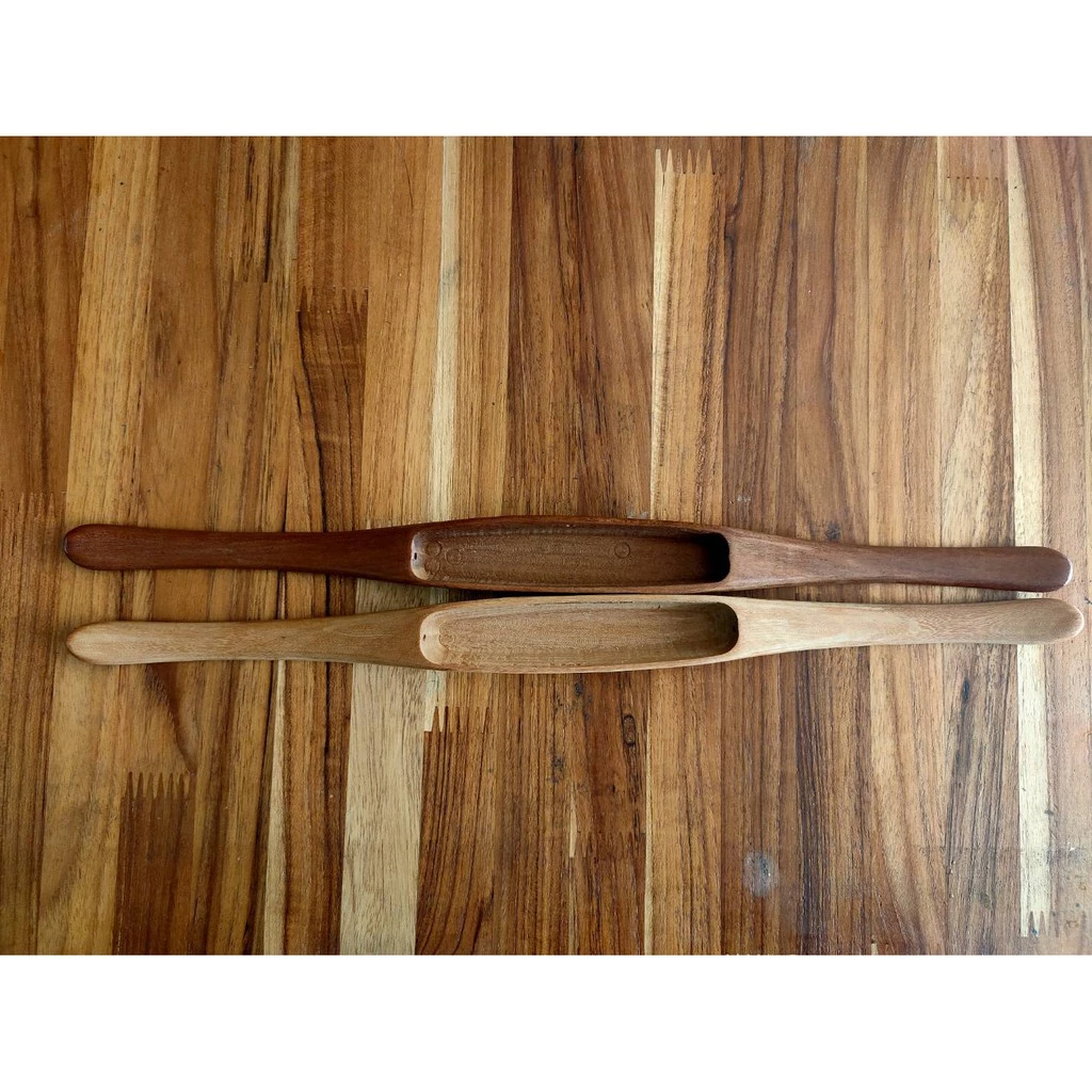 กระสวยไม้กี่มือ#100 1 ช่อง กี่ทอผ้า กระสวยโบราณ กระสวย กระสวยไม้ อุปกรณ์ทอผ้า รหัส 76-2-091667133