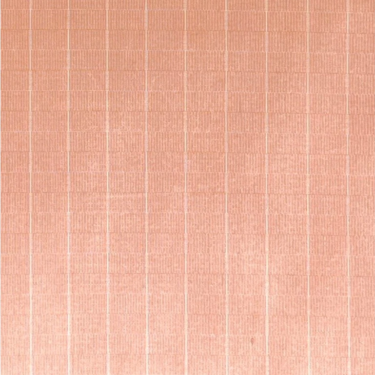 ผ้าไหมลายริ้ว เนื้อเรียบ สีส้มเปลือกไข่ (ราคาต่อหลา) รหัส A8-76-3673