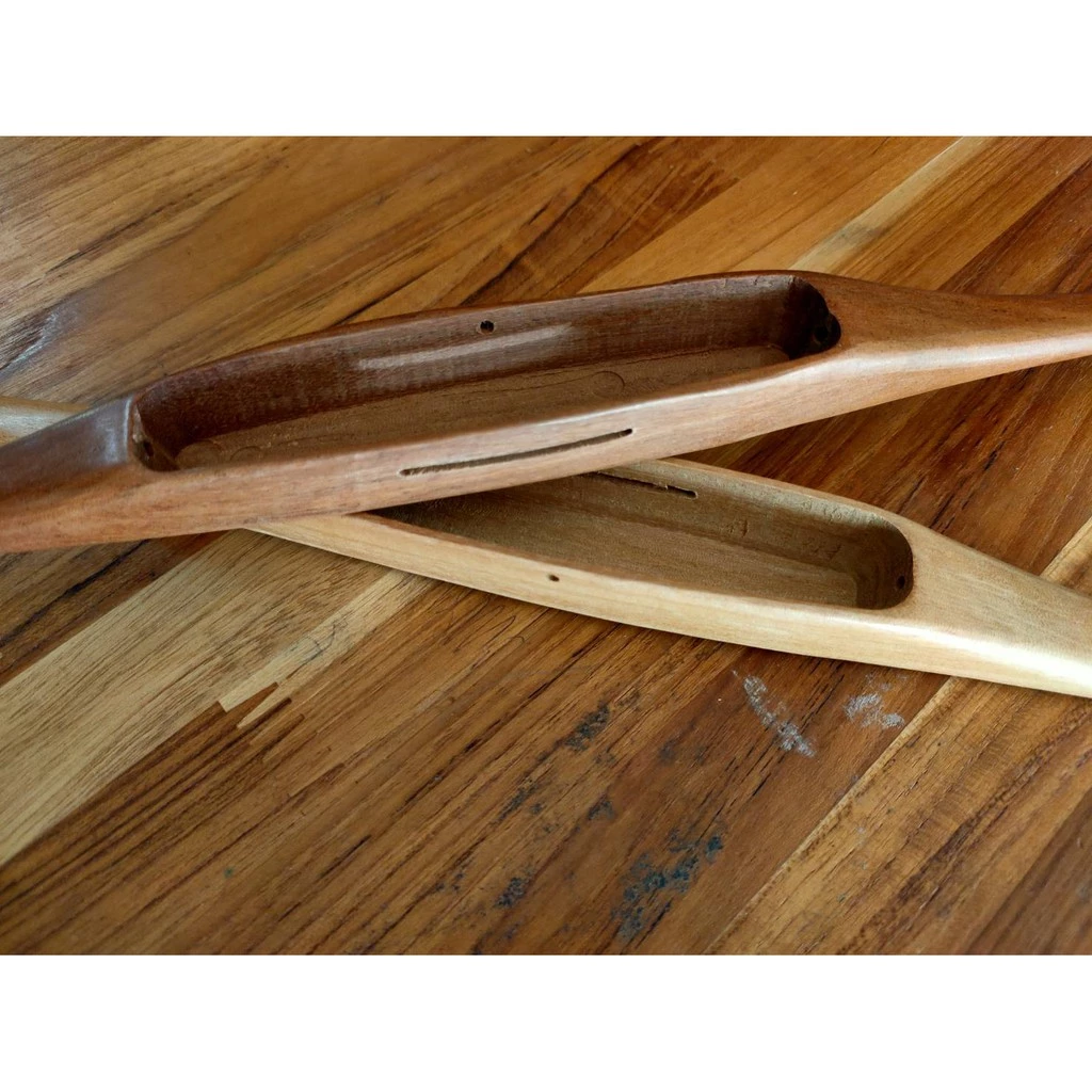 กระสวยไม้กี่มือ#100 1 ช่อง กี่ทอผ้า กระสวยโบราณ กระสวย กระสวยไม้ อุปกรณ์ทอผ้า รหัส 76-2-091667133