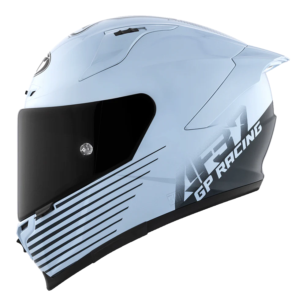 KYT รุ่น Striker ลาย AF37 LIVERY Sea blue *ยังไม่รวมชิวดำ*