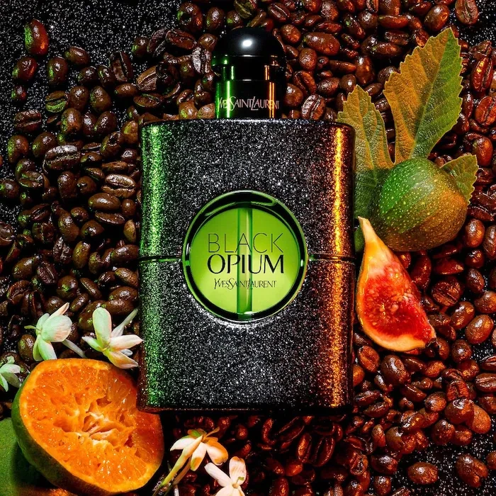 น้ำหอมจิ๋วมินิ YSL Black Opium Illicit Green (New 2022 ) 7.5ml แบบแต้มมีกล่อง ( Mini Perfume น้ำหอมขนาดพกพา) น้ำหอมจิ๋วมินิ ขวดน่ารัก ตั้งโชว์ก็สวย พกพาก็สะดวก หัวแต้มตามจุดชีพจร
