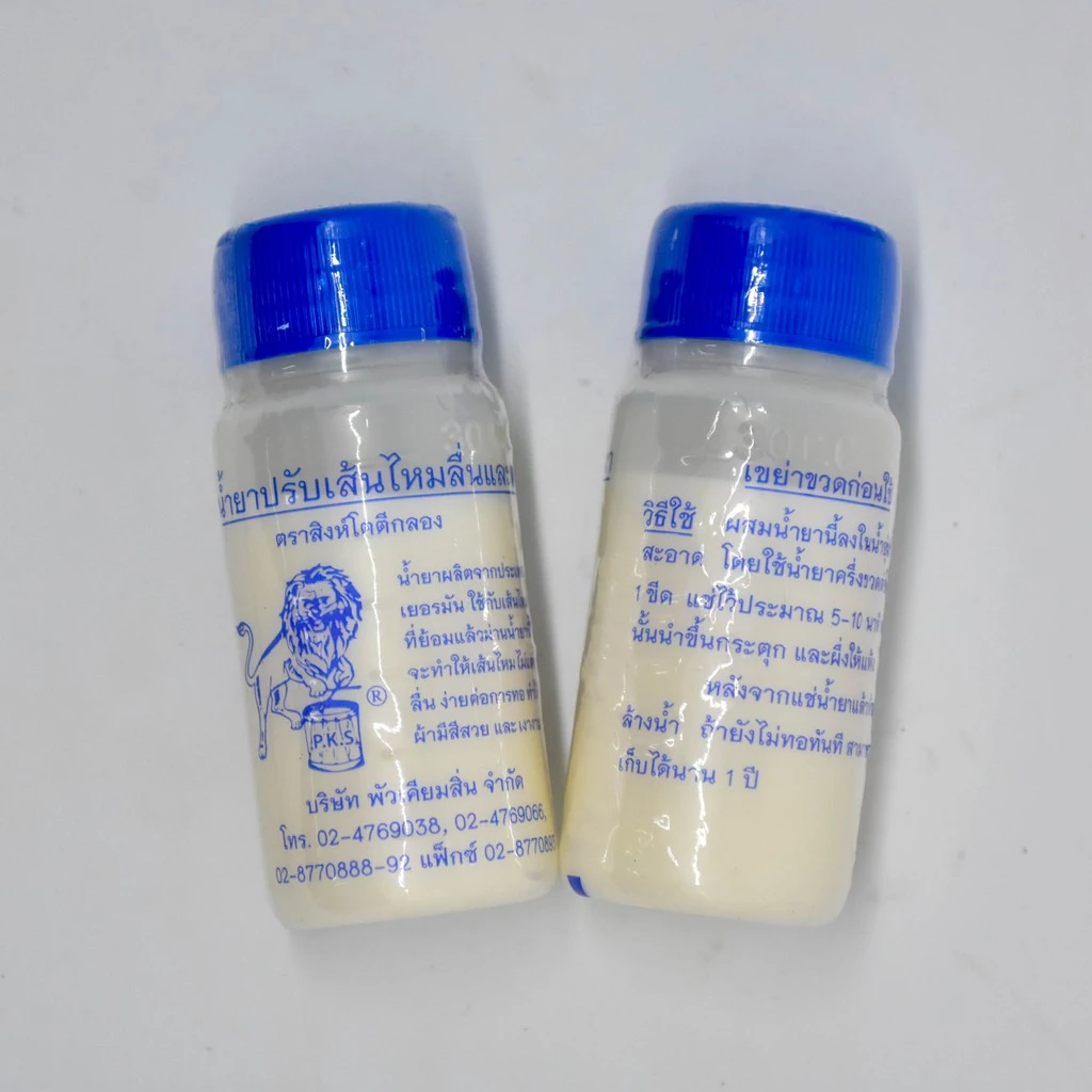 น้ำยาปรับสภาพเส้นไหม ตราสิงโตตีกลอง รหัส 76-2-091667143