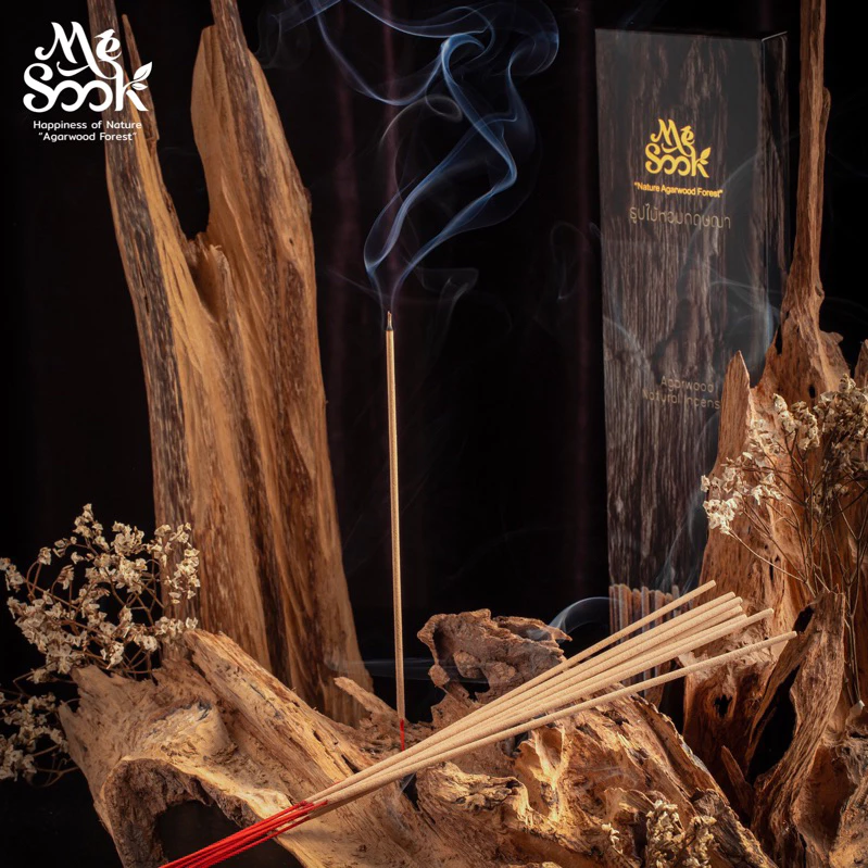 ธูปไม้กฤษณา บูชาสิ่งศักดิ์สิทธิ์ กลิ่นหอมกฤษณา (90g.) รหัส 113-MS-062